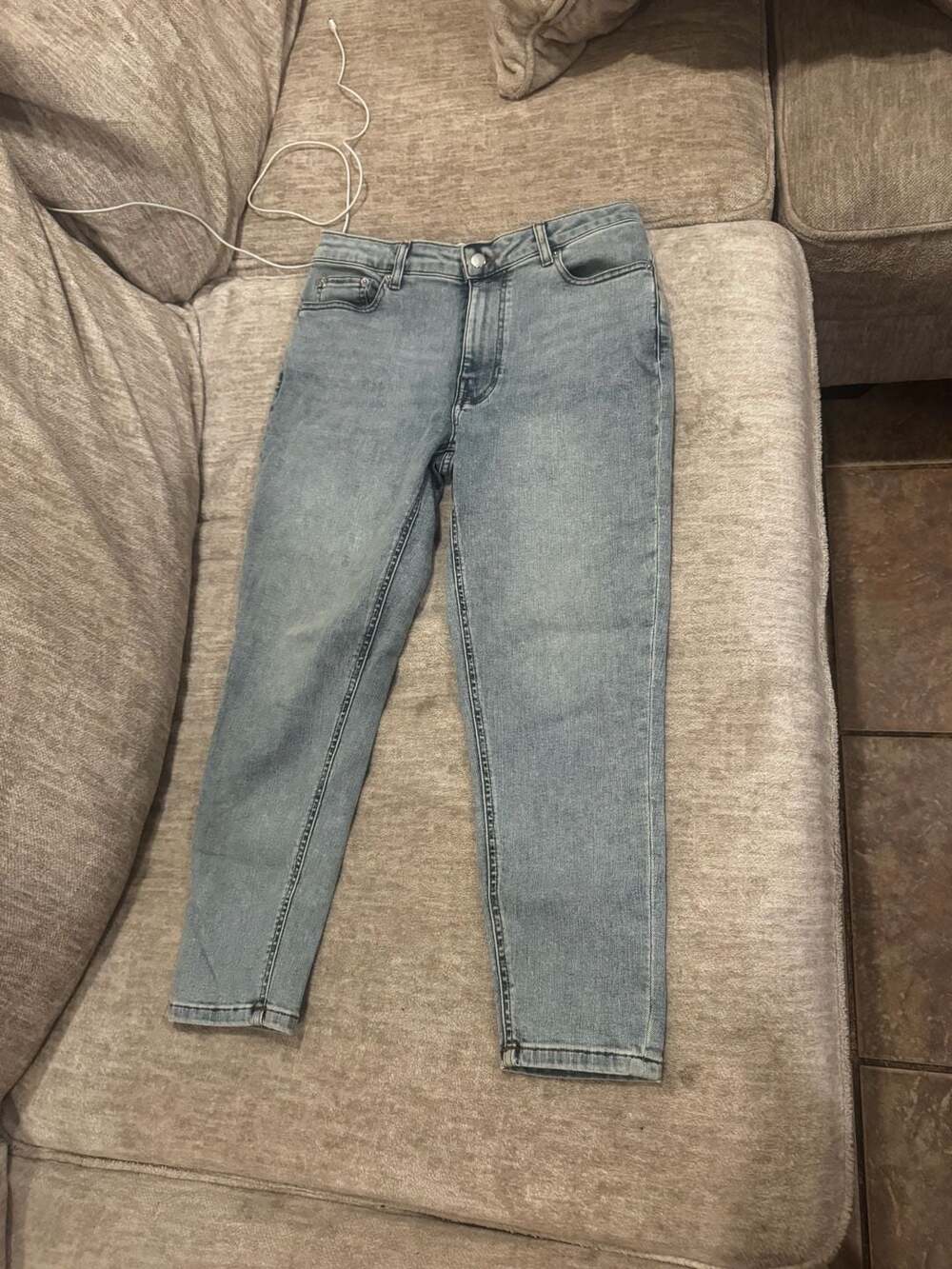 Westbound Jeans Annalise Skinny Light Wash Denim Jeans Size 8S
